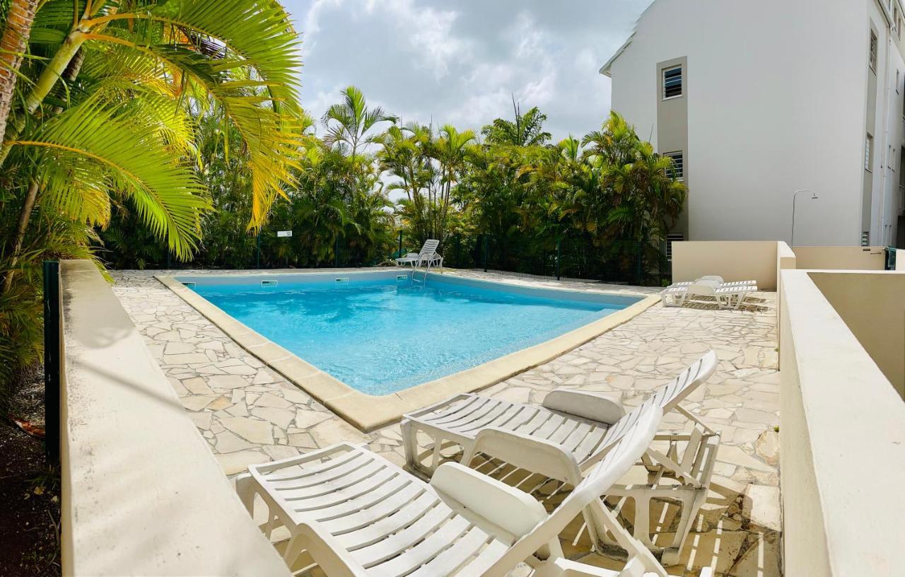 Appartement Vue Mer, Piscine, Dans Quartier Prise De Gosier Le Gosier  Eksteriør billede